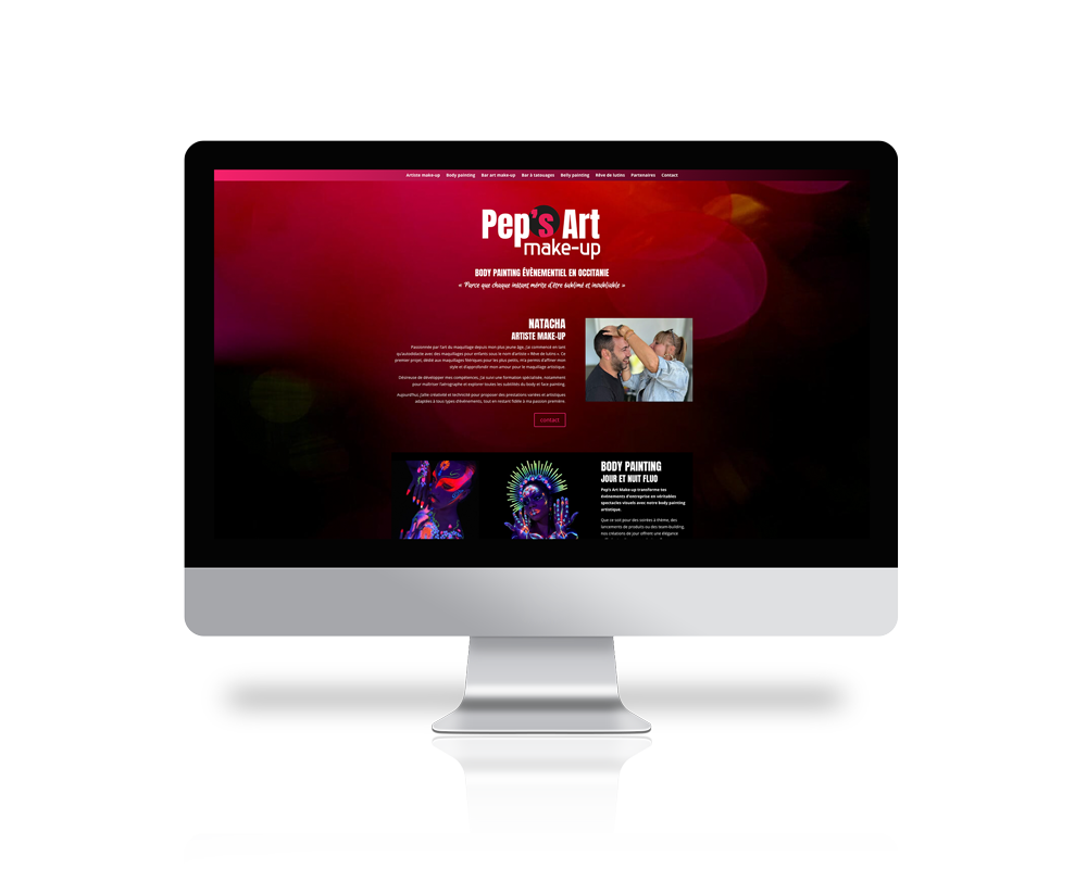 site pep's art make-up